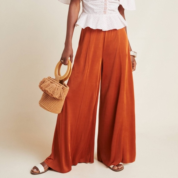 Anthropologie Pants - Maeve (Anthro) Shiloh Knit Wide-Leg Trousers